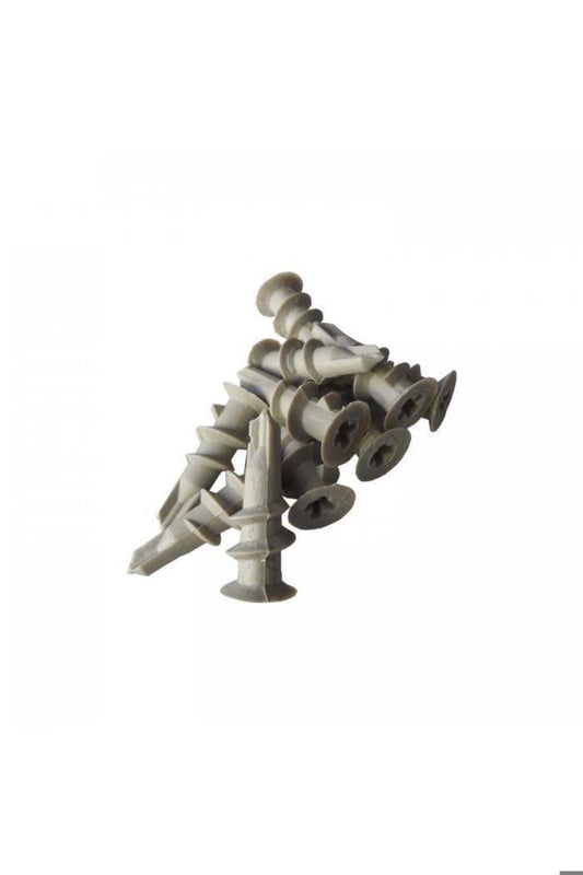 Self-Drilling Pozi Drive Nylon Plasterboard Fixings, 500 Pack
