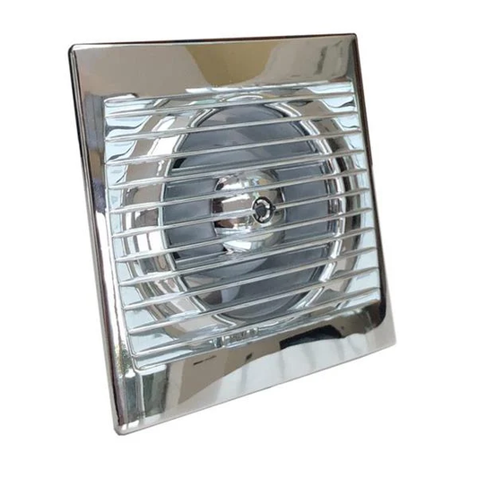 AIRCOL 100 CHR0ME DOMESTIC AXIAL FAN
